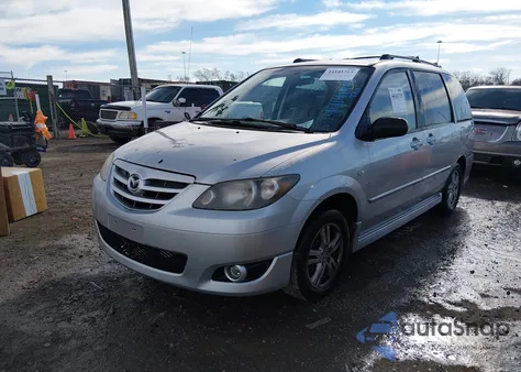 2006 Mazda Mpv Lx z USA, uszkodzony, nr VIN JM3LW28A160565359